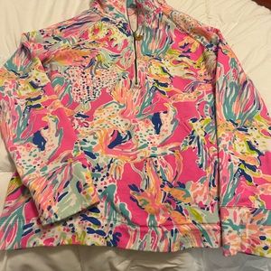 Lilly Pulitzer Popover 1/2 Zip XS